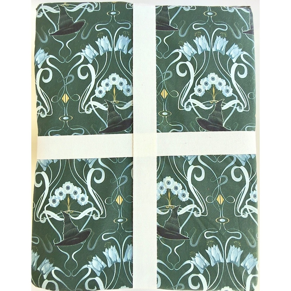 Pottery Barn Teen Wicked Elphaba Nouveau Organic Queen Sheet Set NWT Retail $159 - Picture 7 of 8